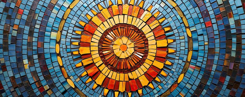 Meditation by Abstract Painting