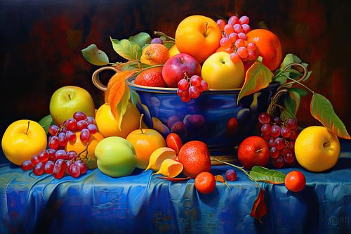 Stilleben mit Lebensmitteln