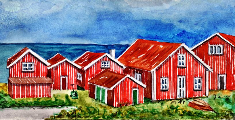 "Suède" Sur l'île d'Orust par Thomas Suske
