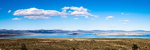 Panorama du lac Natron Mono Lake dans la Sierra Nevada Californie USA sur Dieter Walther