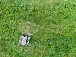 Picknick vanuit de lucht van Thomas van der Willik