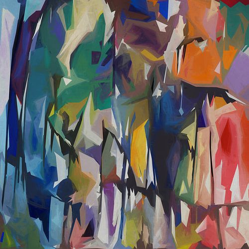 Mixing Colors and Shapes