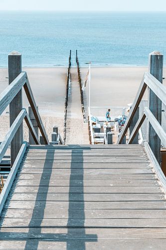 Naar het strand van Westkapelle (Zeeland)