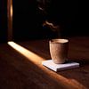 Kopje koffie met het zonnetje van Wahid Fayumzadah