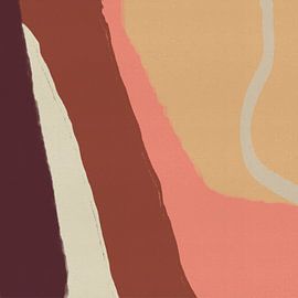 Vintage-inspirierte Kunst in 70er-Jahre-Farben von Dina Dankers