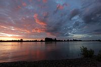Sonnenuntergang am Rhein #2