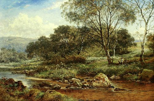 Benjamin Williams Leader,Een berkenhout op de Llugwy