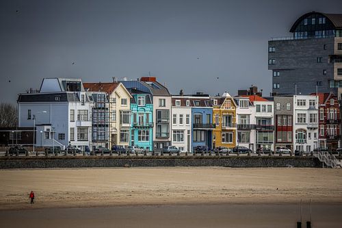 Kleurrijke boulevard van Vlissingen