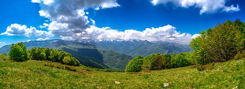 Panorama des Alpes italiennes