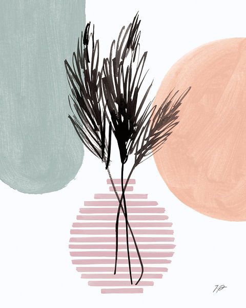 Pampas Stem Still Life, Karyn Panganiban by Wild Apple