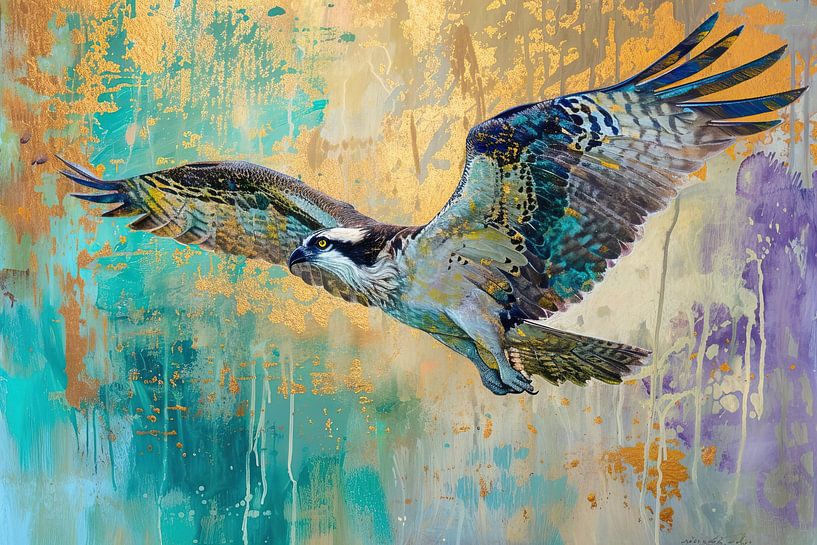 Skyborne Graffiti von Kunst Laune
