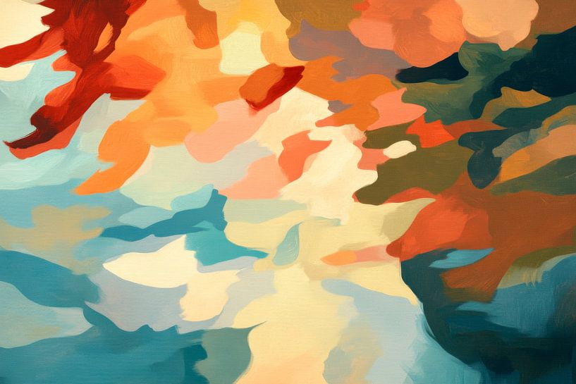 Farbenfrohe Reflexion von Poster Art Shop