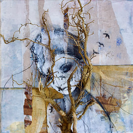 'Woman With Layers Of Nature'