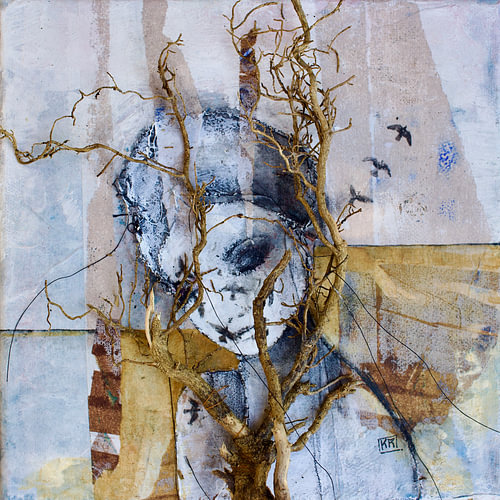 'Woman With Layers Of Nature' by Kim Rijntjes