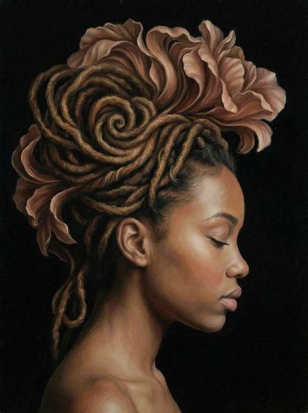 Floral Dreadlocks by J.O. Han