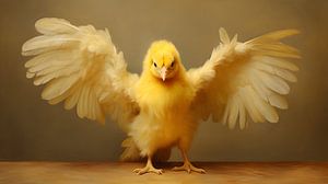 Angry chick.