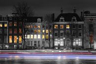 Grachten von Amsterdam von Johnny van der Leelie Miniaturansicht