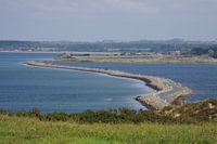 from the headland Helnaes Funen