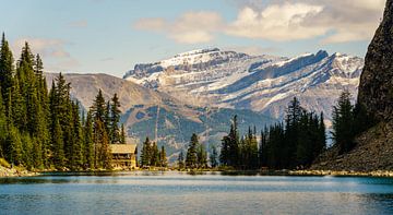 Teehaus Lake Agnes von Steven Driesen