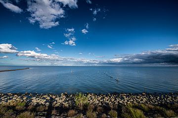 Parc éolien sur l'IJsselmeer