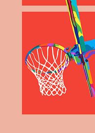 Basketball in der Pop-Art von IHSANUDDIN .