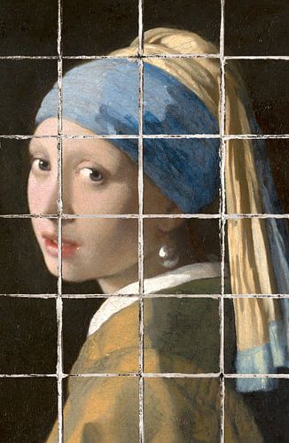 Meisje met de Parel - The Tiled Edition