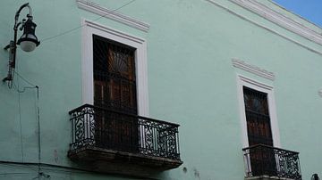 Balkon, Mérida, Yucatan, Mexico van themovingcloudsphotography