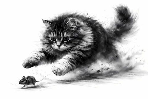Kat en muis spelletje