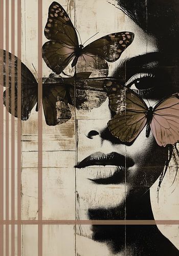 Papillons & ; Lignes brunes