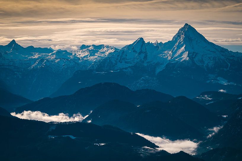 Blick zum Watzmann von Martin Wasilewski