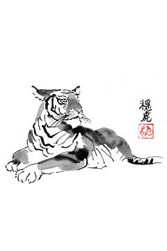 tiger sur Péchane Sumie