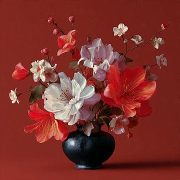 Floral Glow l by Yaya's