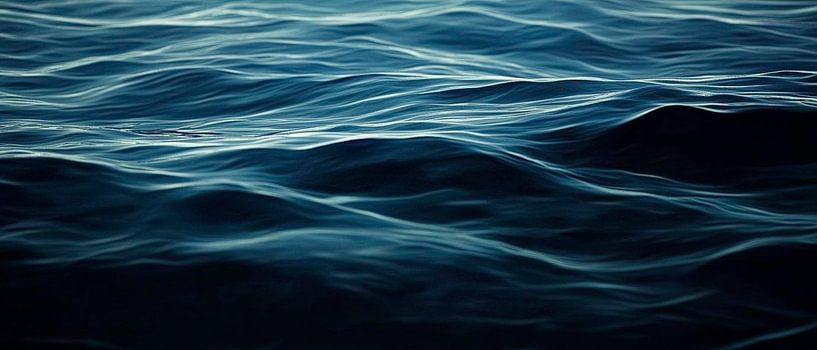 Dark waves in calm waters by Poster Art Shop