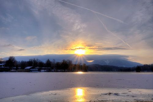 IJstijd aan de Staffelsee in Murnau
