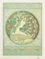 Ivy (1901) by Alphonse Mucha