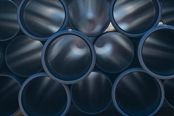 Abstract background tubes by Mike Maes