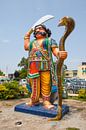 Demon Mahishasura standbeeld, Mysore van Jan Schuler thumbnail