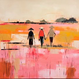 Ensemble sur le terrain sur Whale & Sons