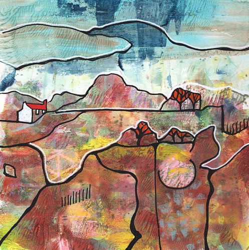 Seizoenslandschap - herfst