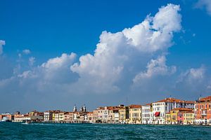 Blick über den Canale della Giudecca auf Venedig, Italien von Rico Ködder