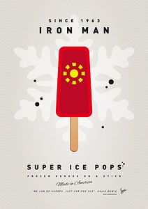 Ma SUPERHERO ICE POP - Iron Man sur Chungkong Art