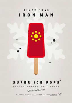 My SUPERHERO ICE POP - Iron Man van Chungkong Art