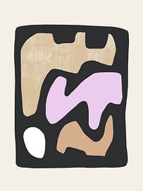 Modern Abstract NO.1 Black by Bohomadic Studio