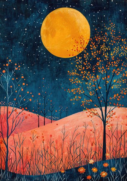 Moon night by Niklas Maximilian