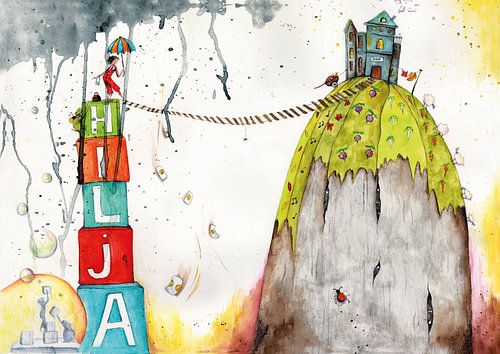 De haut en bas sur keanne van de Kreeke