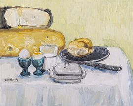 Breakfast with cheese by Tanja Koelemij