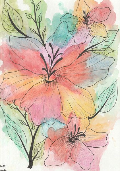 Frühlingsblumen von Shirin Kolberg