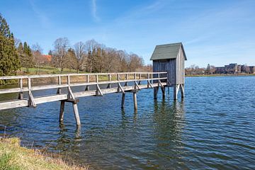 Eggenhuis in de Kranicher vijver in Hahnenklee (Harz) van t.ART