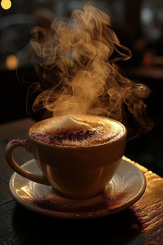 kop koffie of cappuccino