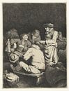 Hôtesse et compagnie à l'auberge, Cornelis Pietersz par Ed z'n Schets Aperçu